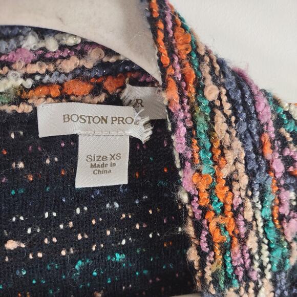 Boston Proper Open Front Knit Cardigan, Size XS - Picture 8 of 9